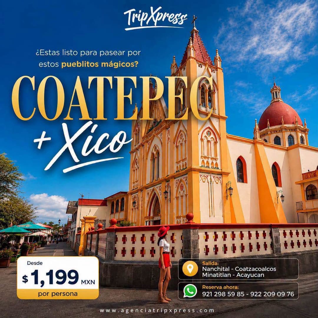 Flyer del viaje Coatepec + Xico, Veracruz