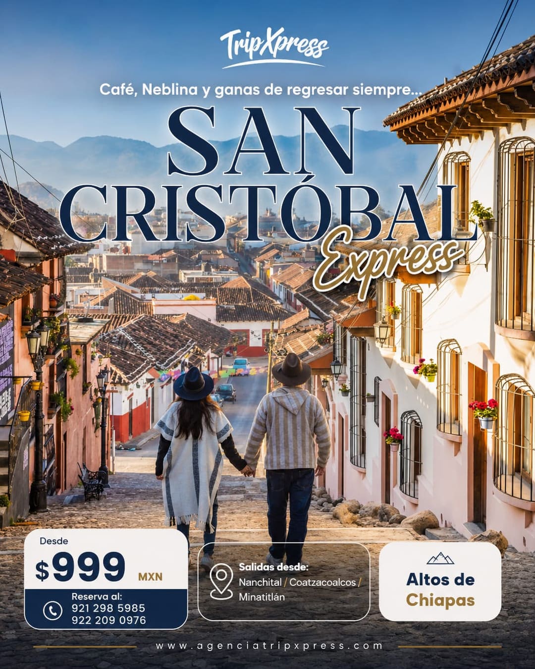 Flyer del viaje Tour Express San Cristóbal